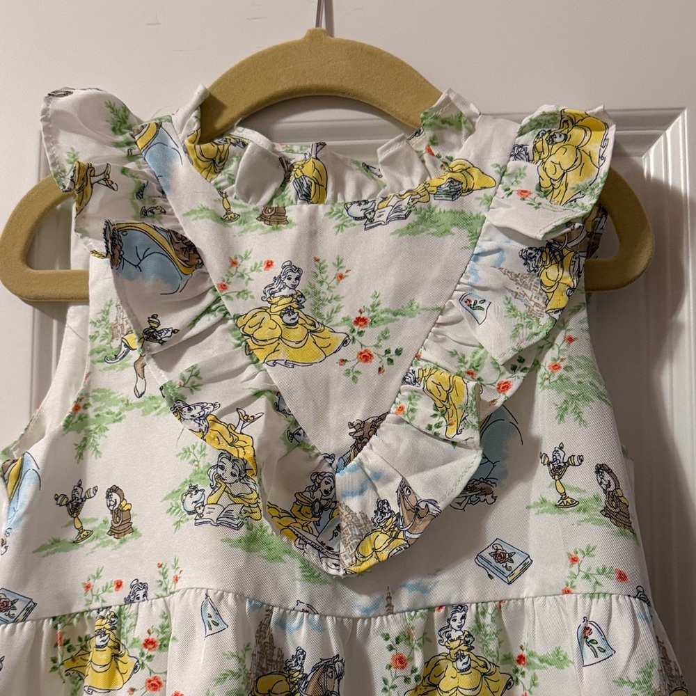 Floral Print Kids Dress - Picture 3 of 5